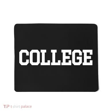 College 80s Party Animal Retro Mousepad