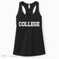 College 80s Party Animal Retro Women's Tank Top thumb 0