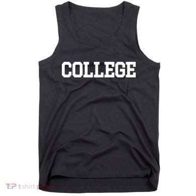 College 80s Party Animal Retro Tank Top