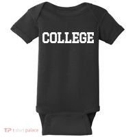 College 80s Party Animal Retro Baby Bodysuit thumb 0
