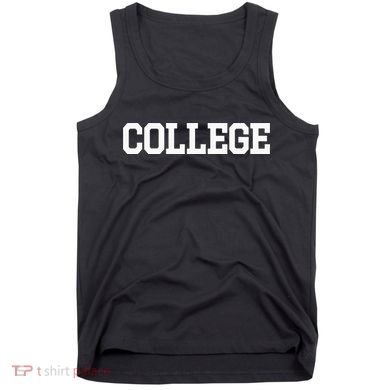 College 80s Party Animal Retro Tank Top
