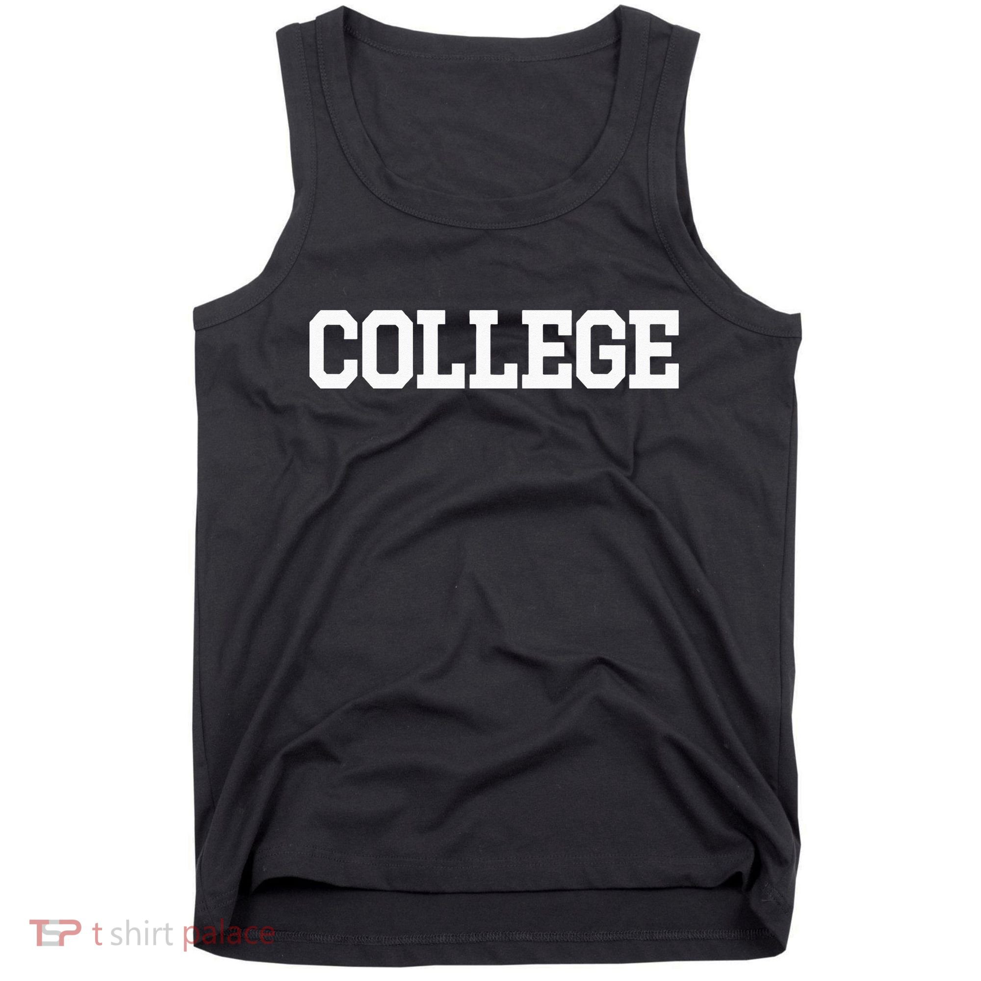 College 80s Party Animal Retro Tank Top