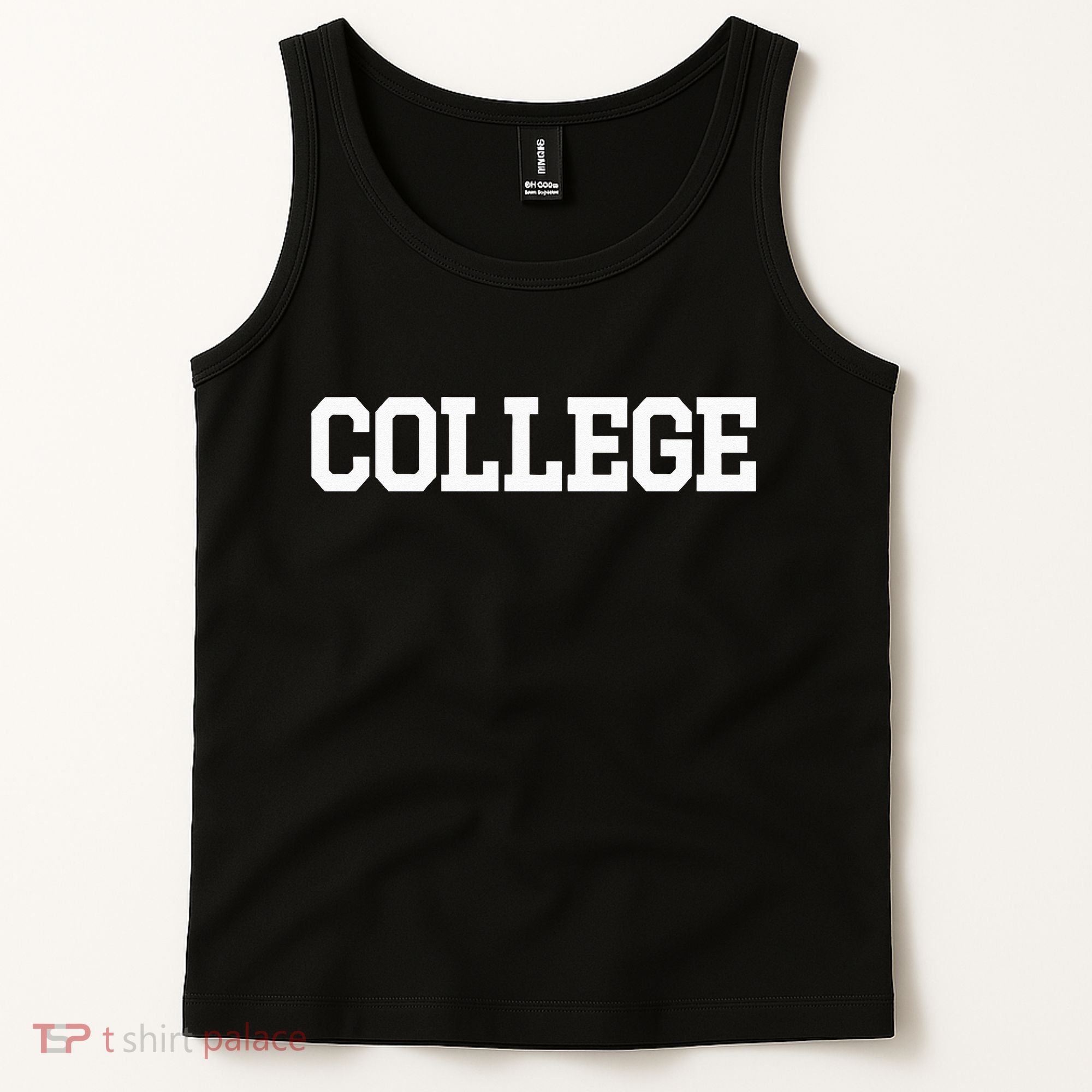College 80s Party Animal Retro Tank Top