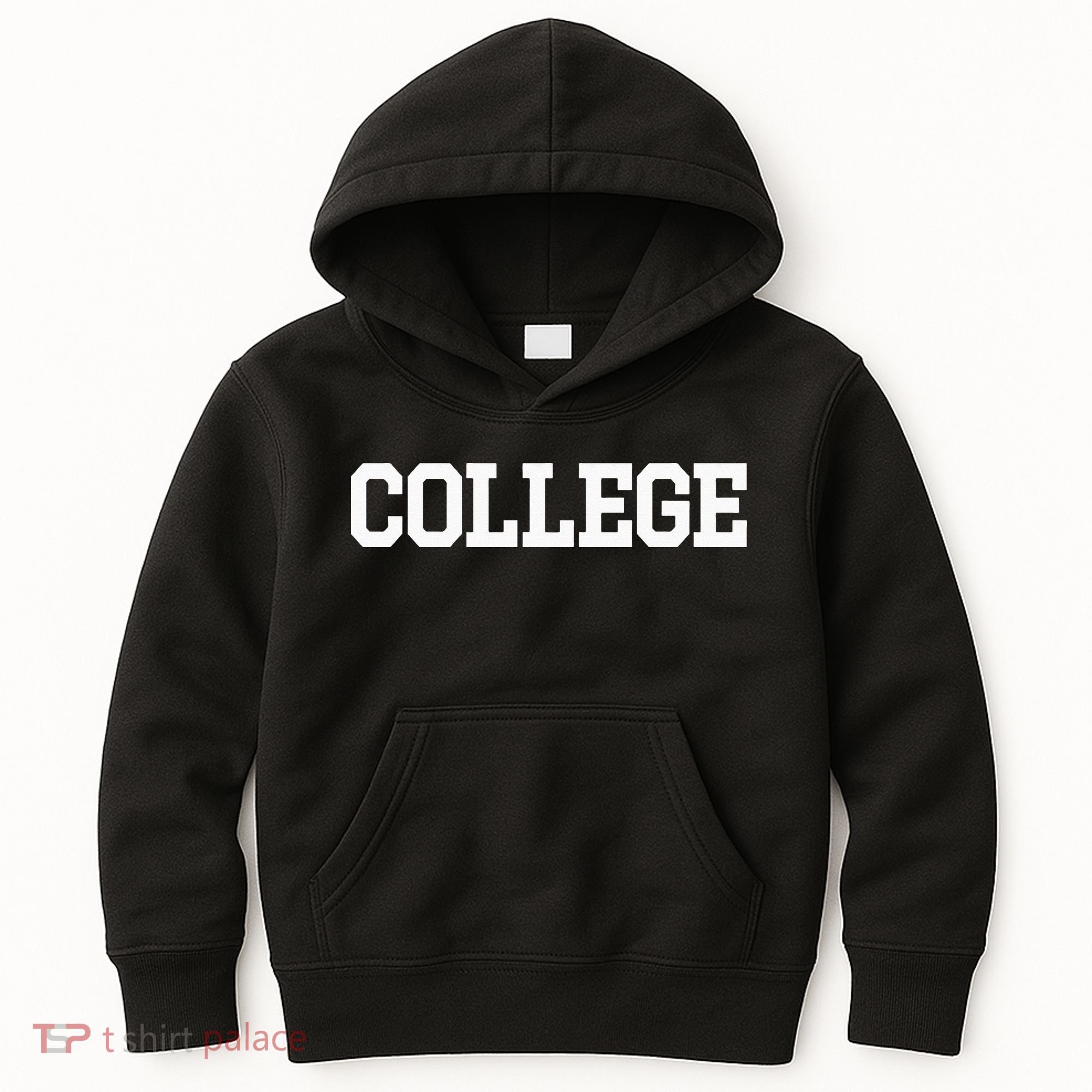 College 80s Party Animal Retro Kids Hoodie