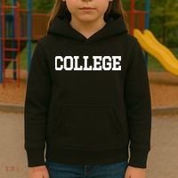 College 80s Party Animal Retro Kids Hoodie thumb 3