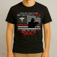 Corpsman 8404 Title Doc DD214 Gift For Corpsman Veteran T-Shirt thumb 3