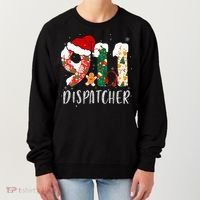 Christmas 911 Dispatcher Santa's Favorite 911 Dispatcher  Women's Sweatshirt thumb 0