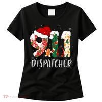 Christmas 911 Dispatcher Santa's Favorite 911 Dispatcher  Women's T-Shirt thumb 0