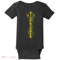 Christian 911 Dispatcher Baby Bodysuit thumb 0