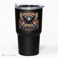 Celebrate America 250th Birthday American Strong 250 Eagle Emblem Tumbler thumb 0