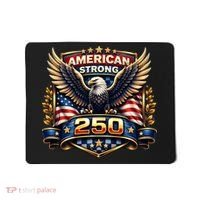 Celebrate America 250th Birthday American Strong 250 Eagle Emblem Mousepad thumb 0