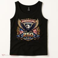 Celebrate America 250th Birthday American Strong 250 Eagle Emblem Tank Top thumb 2