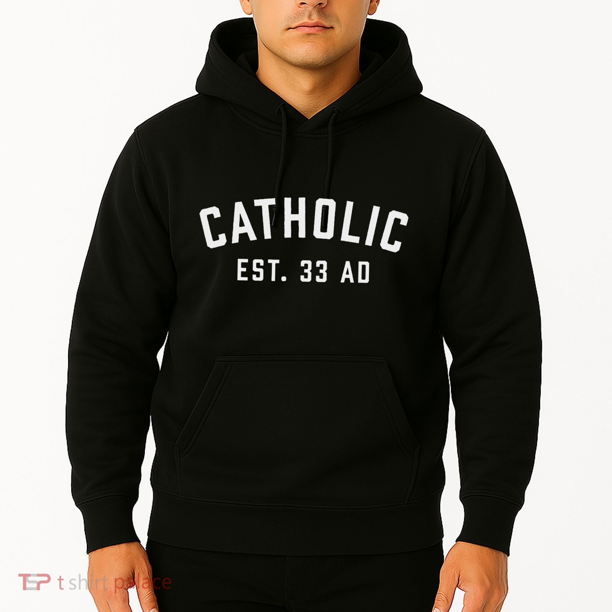 Catholic Ad 33 Christian Religious Hoodie