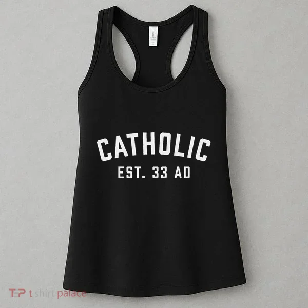 Catholic Ad 33 Christian Religious Women's Tank Top