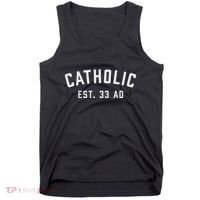 Catholic Ad 33 Christian Religious Tank Top thumb 0