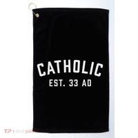 Catholic Ad 33 Christian Religious Golf Towel thumb 0
