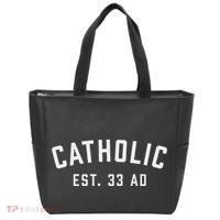 Catholic Ad 33 Christian Religious Tote Bag thumb 0