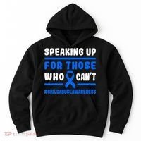 Child Abuse Awareness Month Blue Ribbon Domestic Violence Hoodie thumb 0