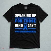 Child Abuse Awareness Month Blue Ribbon Domestic Violence T-Shirt thumb 5