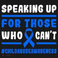 Child Abuse Awareness Month Blue Ribbon Domestic Violence Women's Tank Top thumb 5