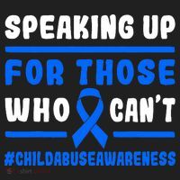 Child Abuse Awareness Month Blue Ribbon Domestic Violence Hat thumb 2