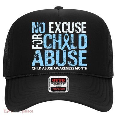 Child Abuse Awareness Month No Excuse For Child Abuse Hat