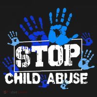 Child Abuse Awareness Warrior Blue Heart Domestic Violence Sweatshirt thumb 3