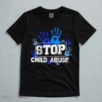 Child Abuse Awareness Warrior Blue Heart Domestic Violence T-Shirt thumb 5