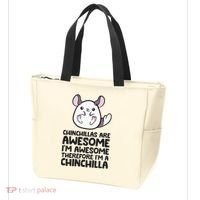 Chinchillas Are Awesome Therefore Im A Chinchilla Tote Bag thumb 3