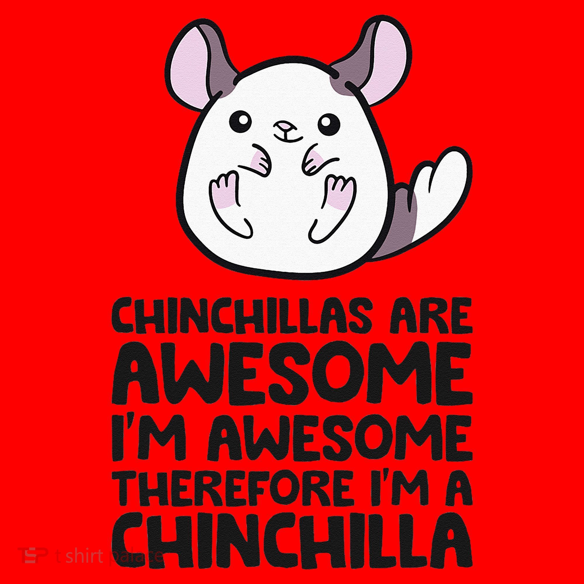 Chinchillas Are Awesome Therefore Im A Chinchilla Santa Hat