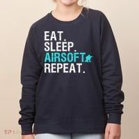 Cool Airsoft Art For Team Sport Airsoft Gun Match Women's Sweatshirt thumb 0