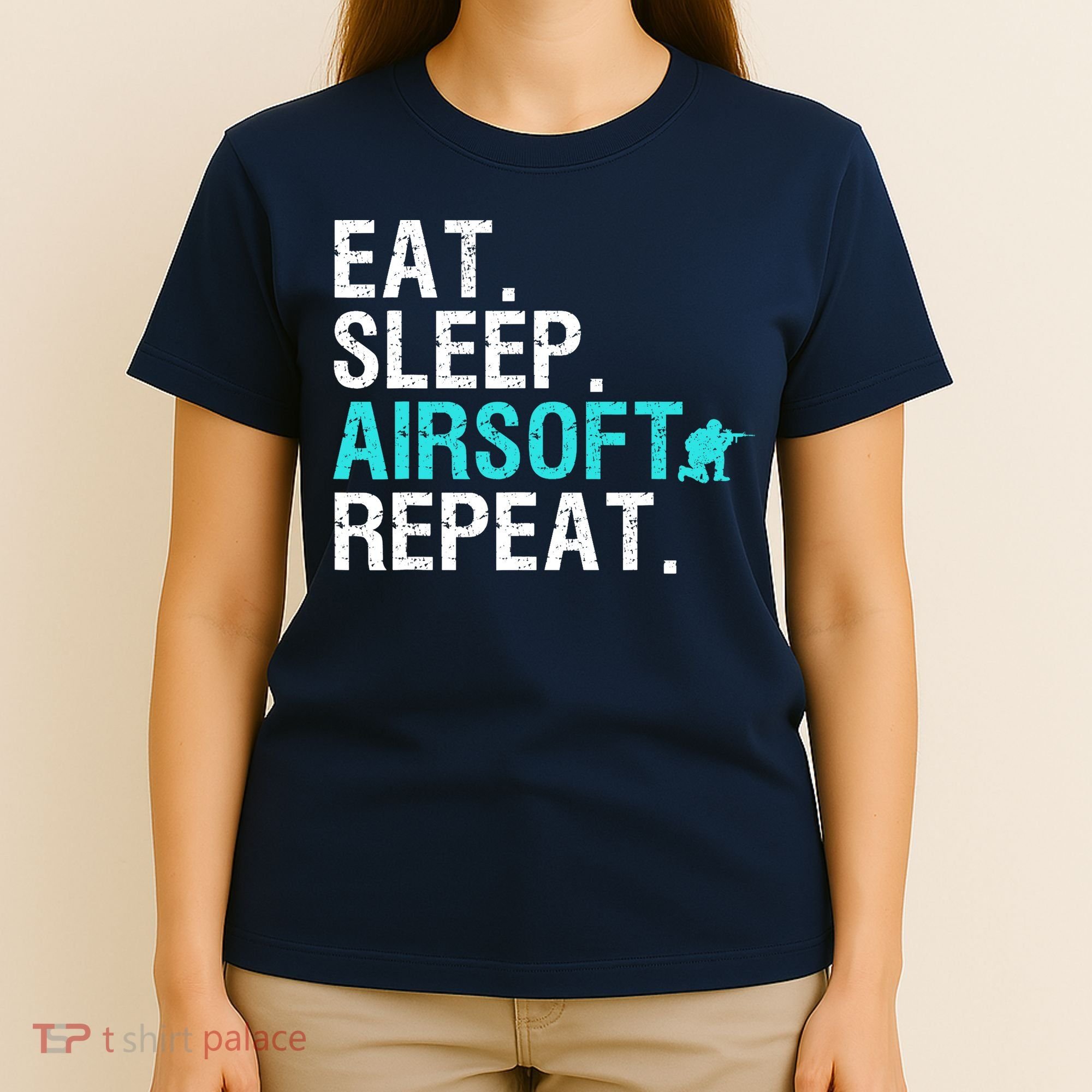 Cool Airsoft Art For Team Sport Airsoft Gun Match T-Shirt