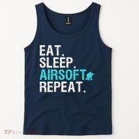 Cool Airsoft Art For Team Sport Airsoft Gun Match Tank Top thumb 2