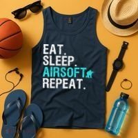 Cool Airsoft Art For Team Sport Airsoft Gun Match Tank Top thumb 4