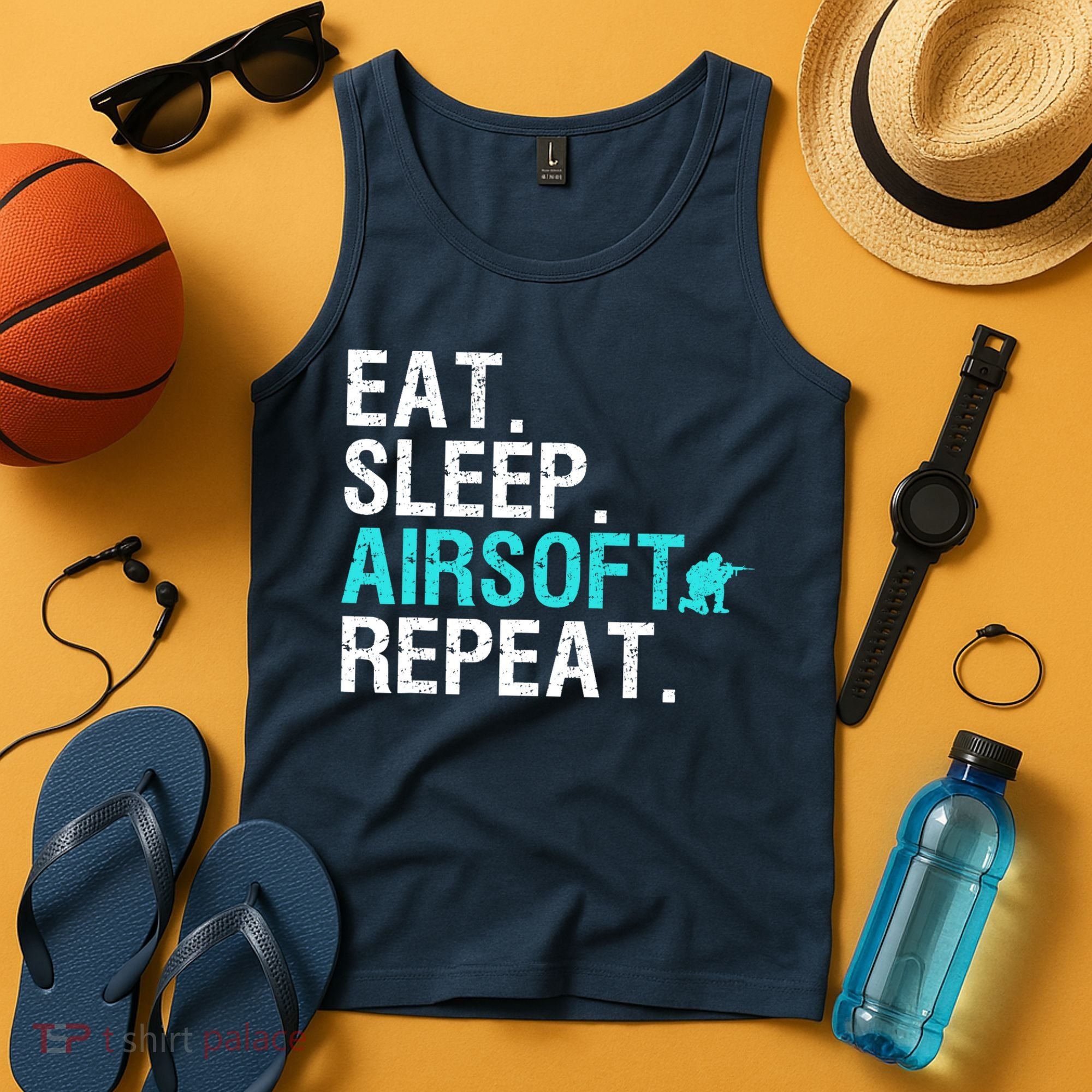 Cool Airsoft Art For Team Sport Airsoft Gun Match Tank Top
