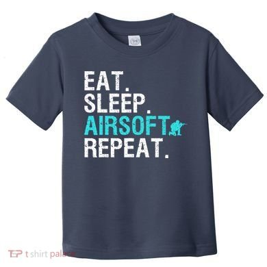 Cool Airsoft Art For Team Sport Airsoft Gun Match Toddler T-Shirt