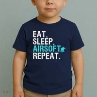 Cool Airsoft Art For Team Sport Airsoft Gun Match Toddler T-Shirt thumb 2