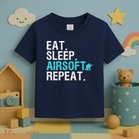 Cool Airsoft Art For Team Sport Airsoft Gun Match Toddler T-Shirt thumb 3