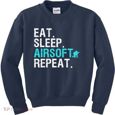 Cool Airsoft Art For Team Sport Airsoft Gun Match Kids Sweatshirt