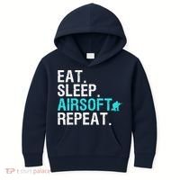 Cool Airsoft Art For Team Sport Airsoft Gun Match Kids Hoodie thumb 0