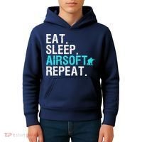 Cool Airsoft Art For Team Sport Airsoft Gun Match Kids Hoodie thumb 4
