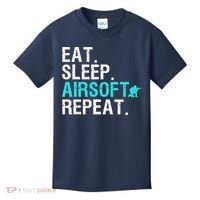 Cool Airsoft Art For Team Sport Airsoft Gun Match Kids T-Shirt thumb 0