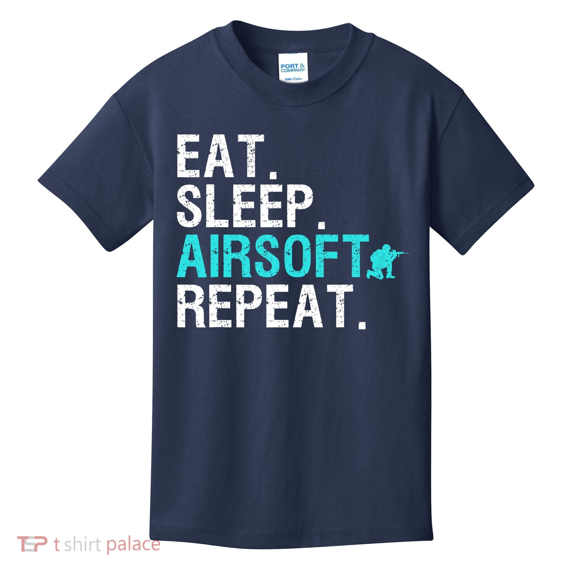 Cool Airsoft Art For Team Sport Airsoft Gun Match Kids T-Shirt