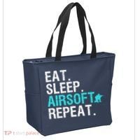 Cool Airsoft Art For Team Sport Airsoft Gun Match Tote Bag thumb 2