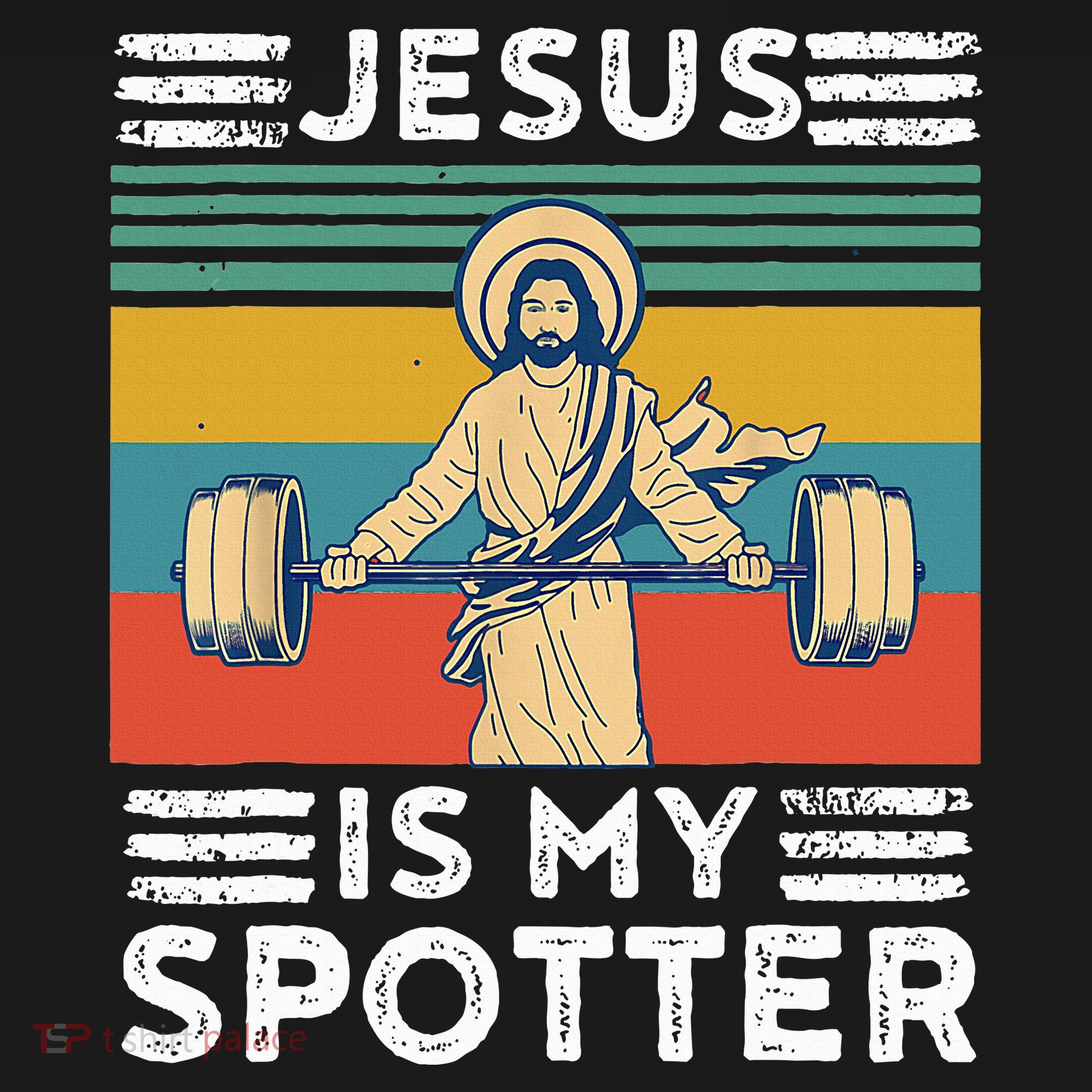 Christian Athlete Apparel Workout Gym Jesus Is My Spotter Women's Hoodie