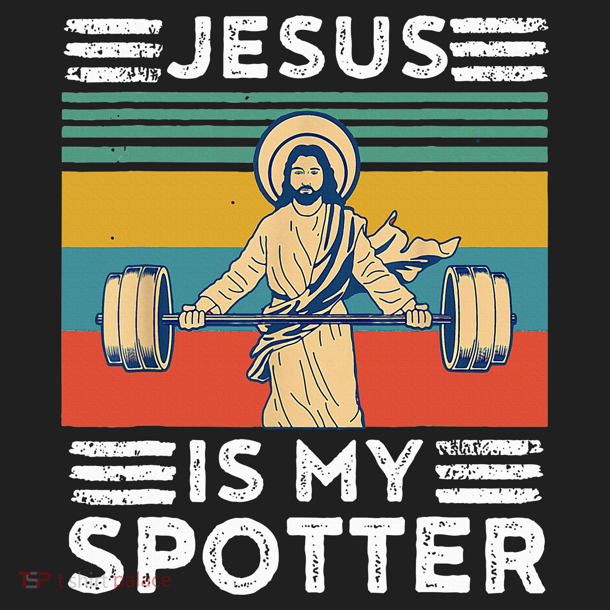 Christian Athlete Apparel Workout Gym Jesus Is My Spotter Tumbler