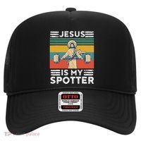 Christian Athlete Apparel Workout Gym Jesus Is My Spotter Hat thumb 0