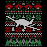 Christmas Airplane Aviation Gift Women's Hoodie thumb 2