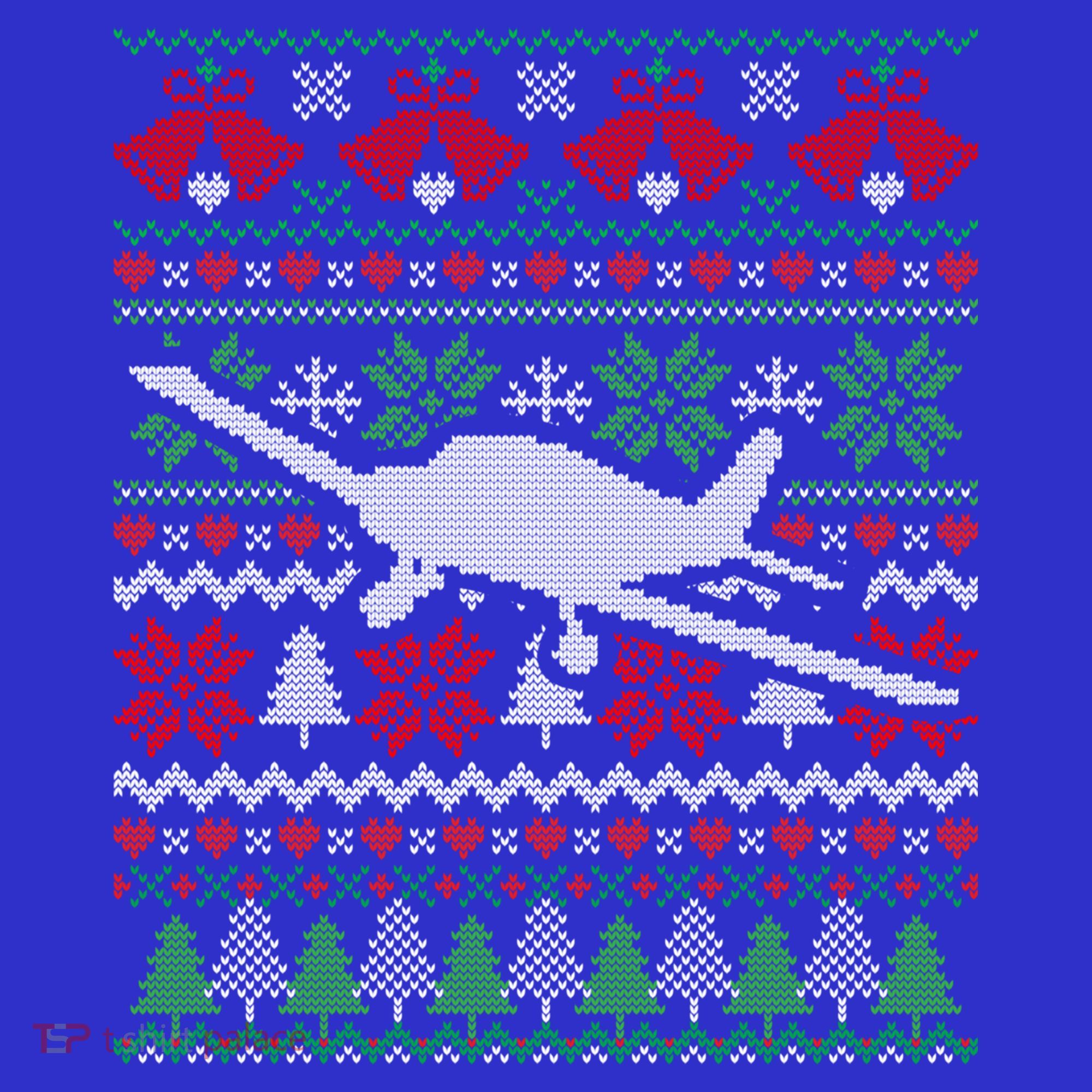Christmas Airplane Aviation Gift T-Shirt