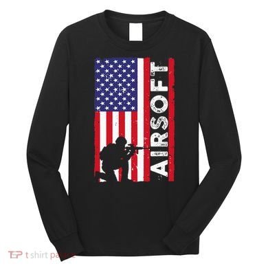 Cute Airsoft Art For Airsoft Player Airsofter Long Sleeve Shirt